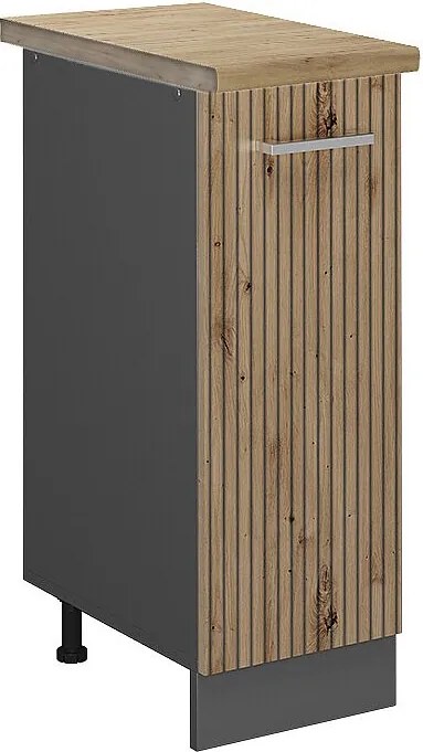 Szafka apteczna dąb rzemieślniczy 30x60x81.6 r-line