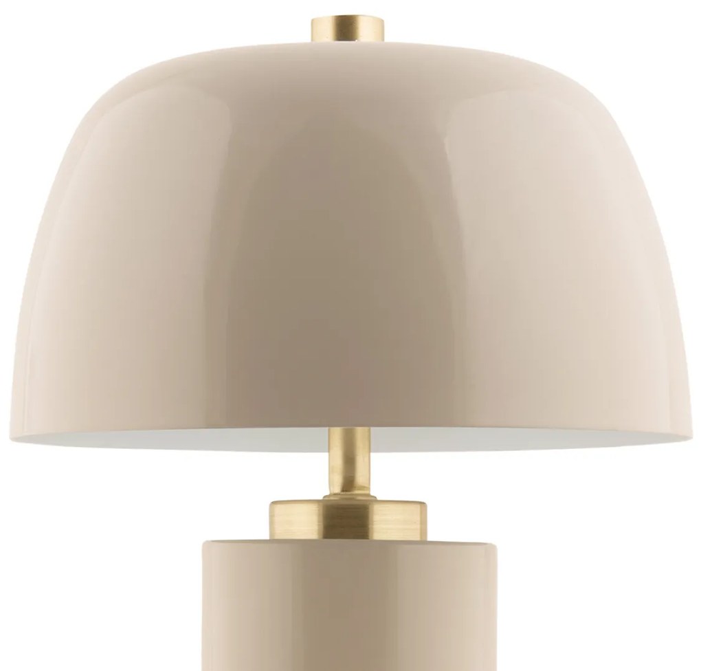 Lampa stołowa grzybek FREYA, bezprzewodowa, Ø 18 cm
