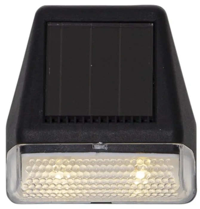 Zestaw 2 kinkietów solarnych LED Star Trading Wally, wys. 7,5 cm