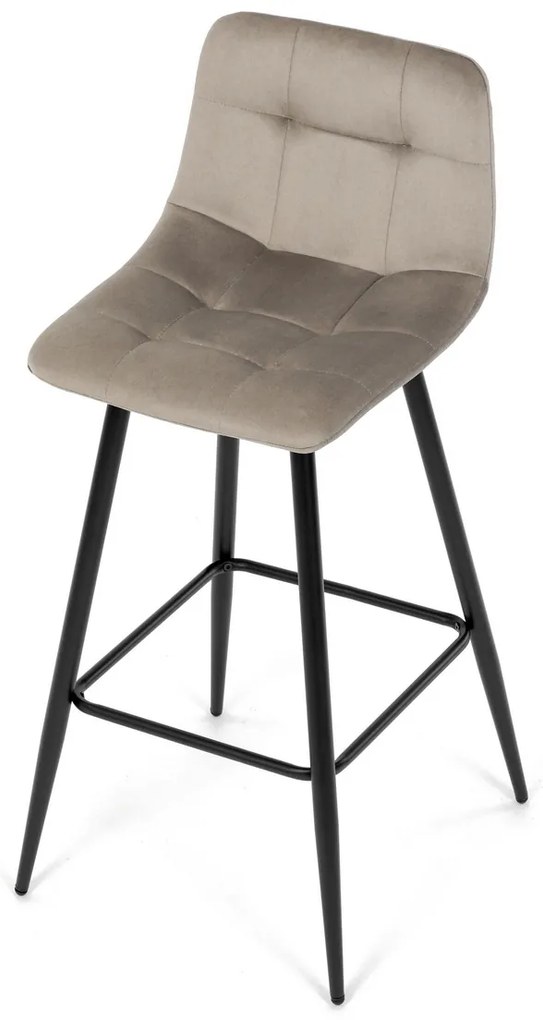 Zestaw krzeseł barowych B-X7015 CAP2, 4 szt.