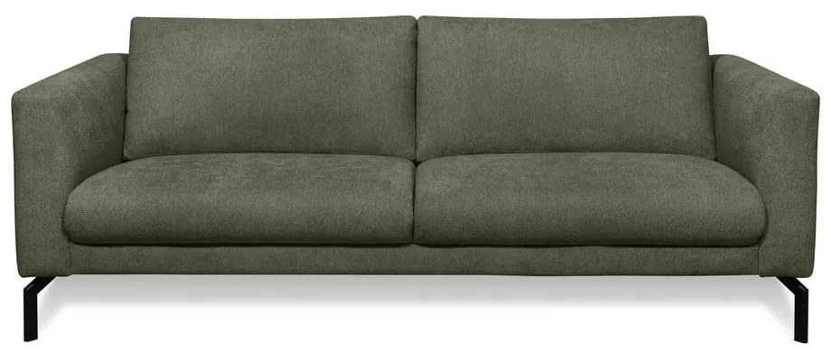 Ciemnozielona sofa 216 cm Gomero – Scandic