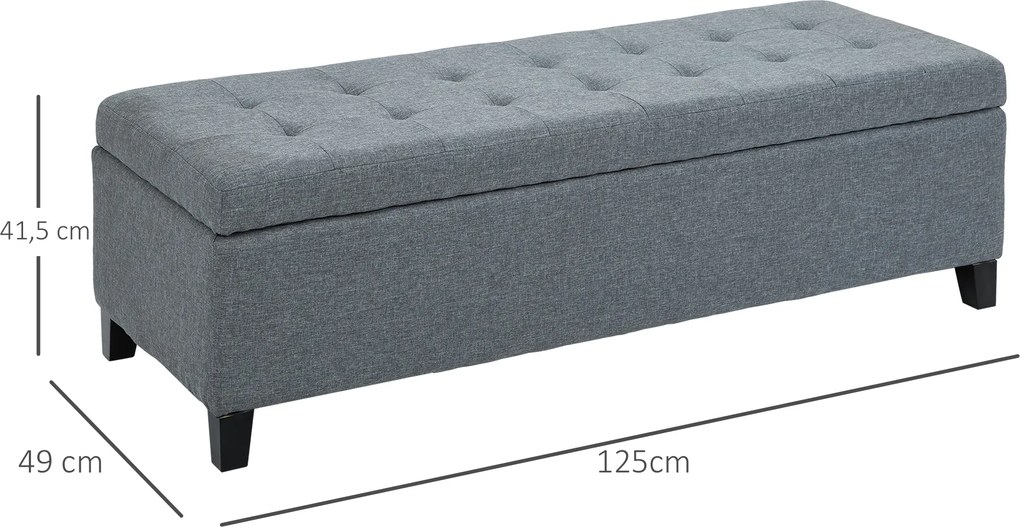 HOMCOM Sofa z guzikami