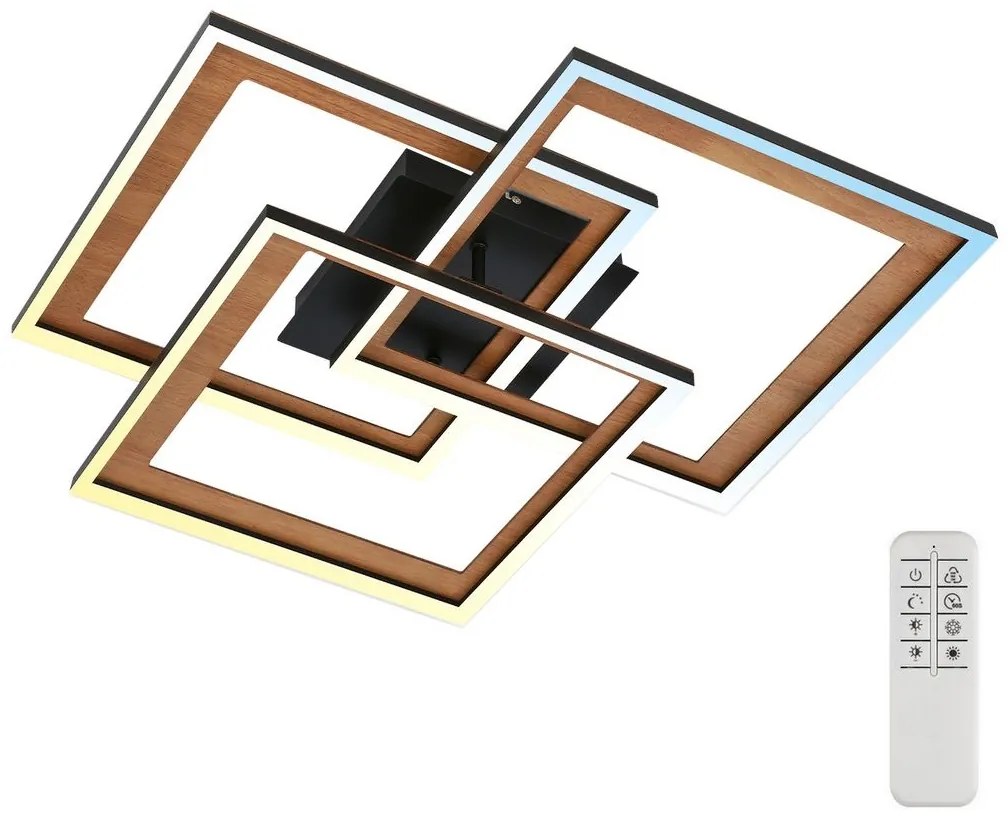 Brilo - LED lampa sufitowa FRAME LED/45W/230V 2700-6500K z ściemniaczem i DO