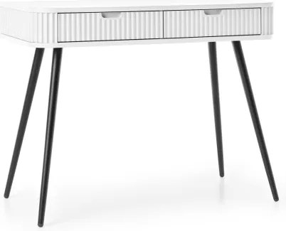 ZURI Toaletka T-103 biała | czarne nogi