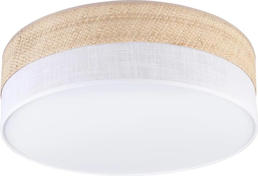 Lampa sufitowa SIRJA BOHO 2xE27/15W/230V śr. 45 cm beżowa/biała