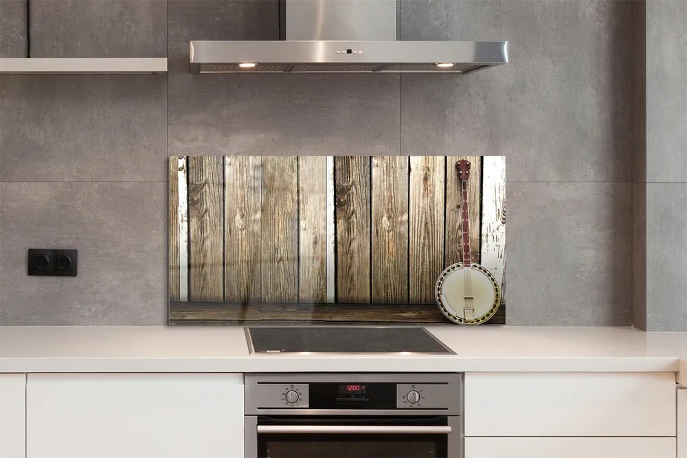 Szklany Panel Hawajskie Brzmienie Ukulele