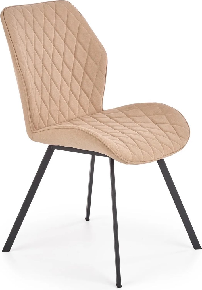 Pikowane krzesło na czterech nogach K360