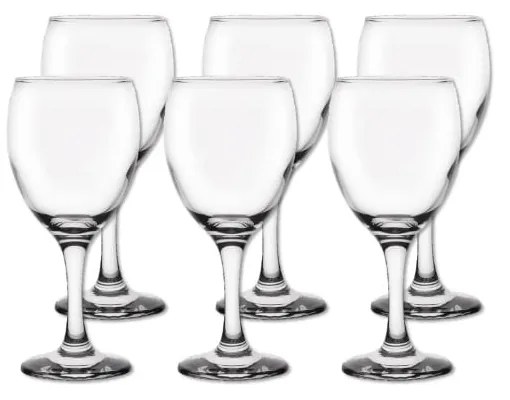 Kieliszki do wina zestaw 6 szt. 245 ml Empire – Orion