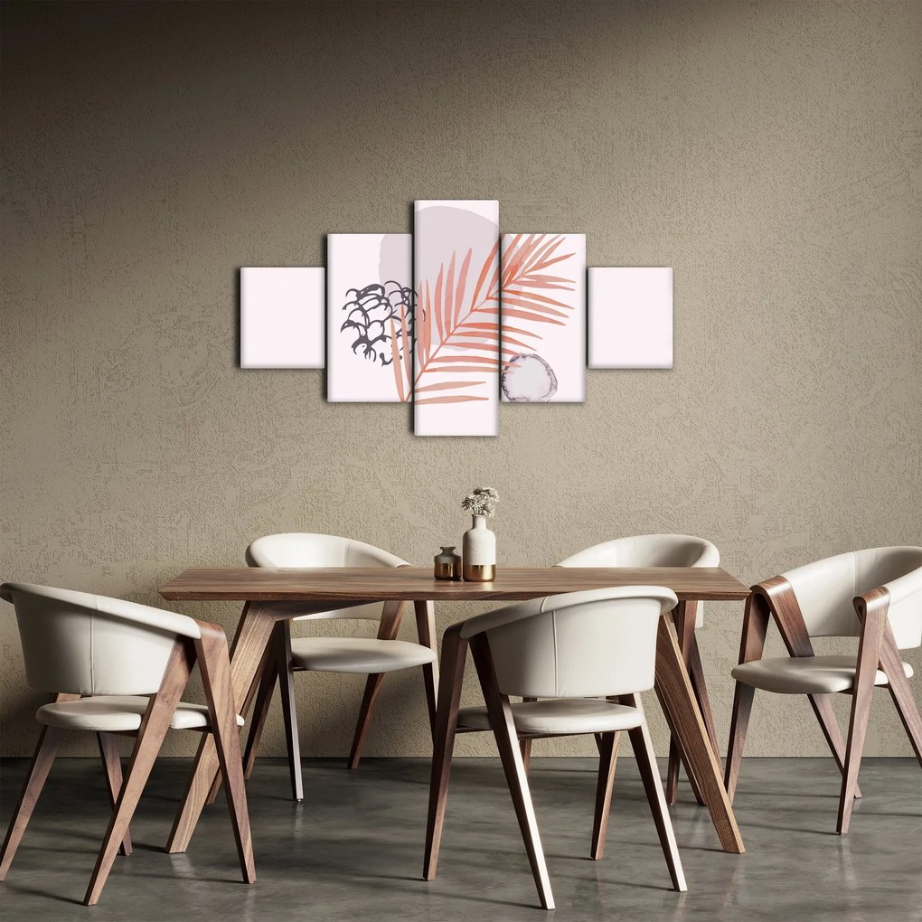 Obraz - Fioletowy minimalizm N⁰3 (125x70 cm)