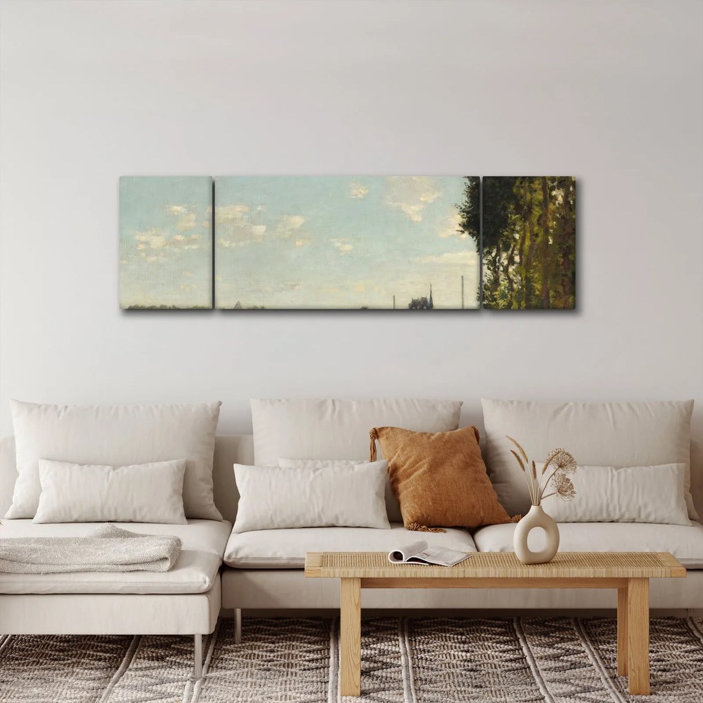 Obraz - Claude Monet, Argenteuil, reprodukcje (170x50 cm)