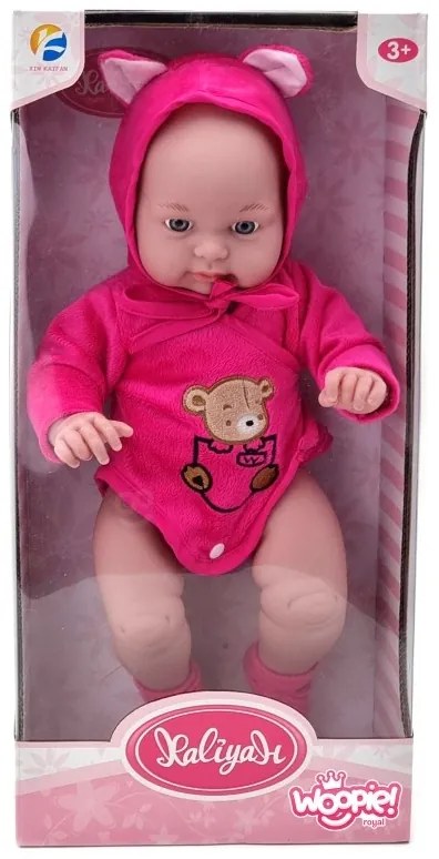 Woopie lalka bobas w ubranku misio 46 cm