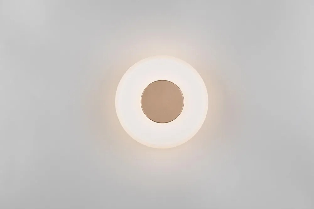 Beżowy kinkiet LED ze ściemniaczem ø 22 cm Celeste – Trio