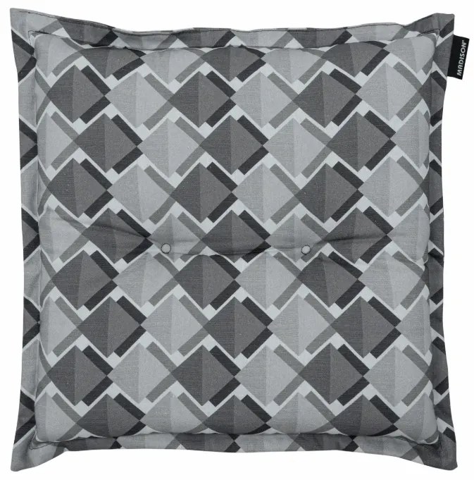 Poduszka na krzesło MADISON SIEM GREY 50x50 cm, szara