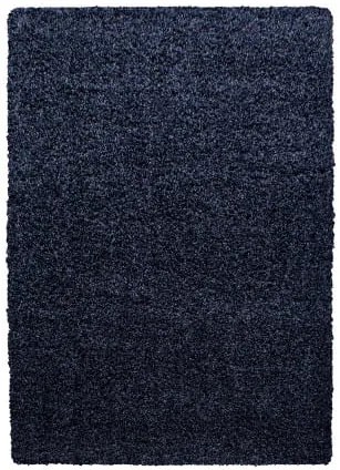 Dywan shaggy jednokolorowy granatowy 80 cm x 150 cm