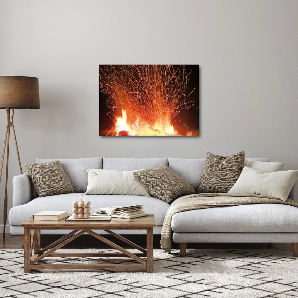 Obraz ognia (70x50 cm)