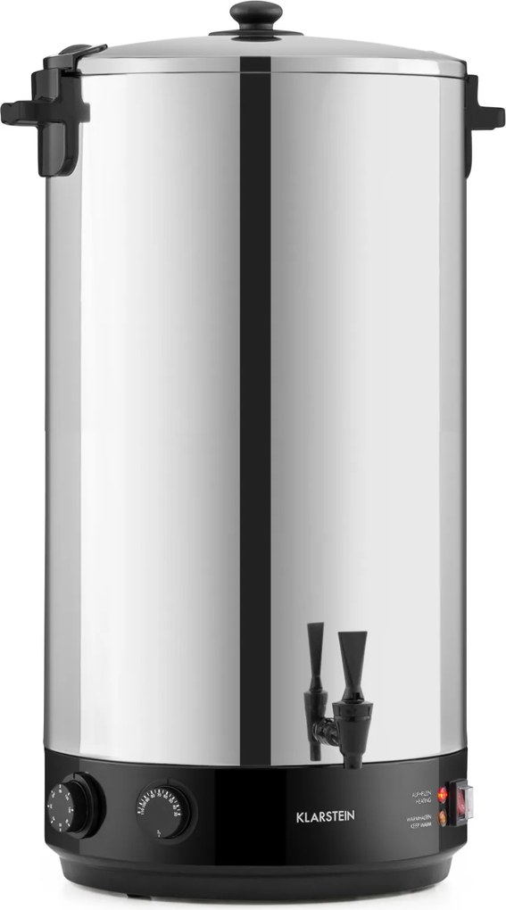 Klarstein KonfiStar Stal nierdzewna 60L Garnek do pasteryzacji Srebrny