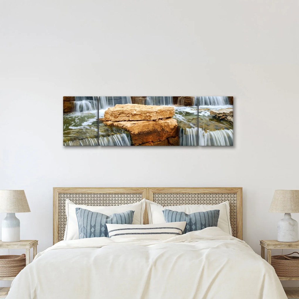 Obraz wodospadu (170x50 cm)