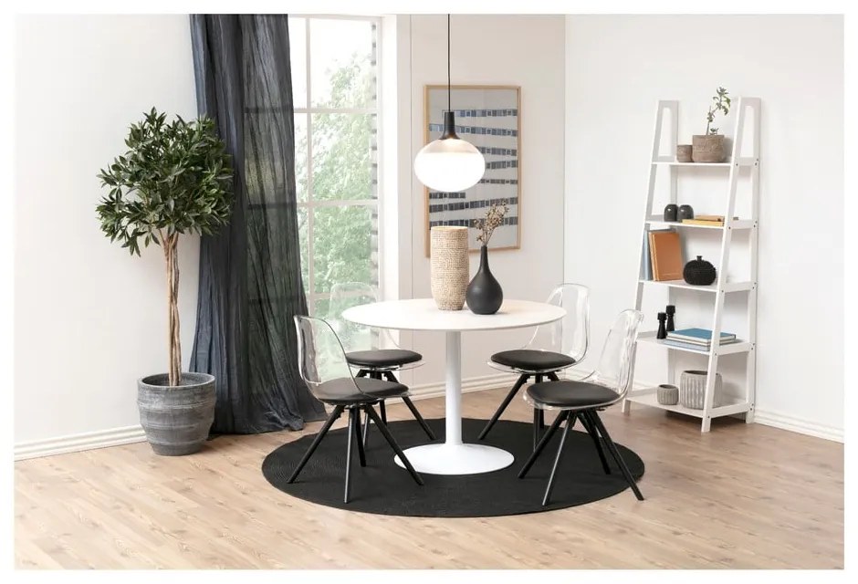 Biały okrągły stół Actona Ibiza, ⌀ 110 cm