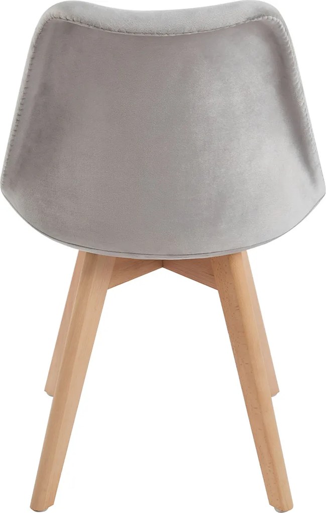 Zestaw 4 Krzese Synk Aksamitne