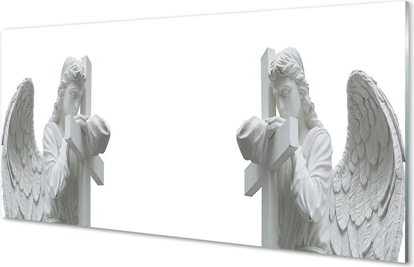 Szklany Panel Modlitwa Niebiańskich Aniołów
