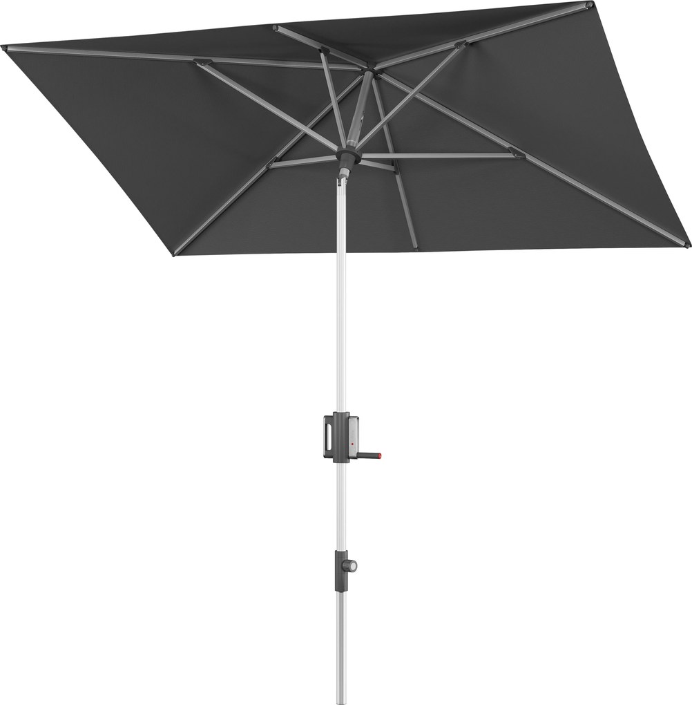 Knirps APOLL ciemnoszary parasol ogrodowy 230 x 150 cm