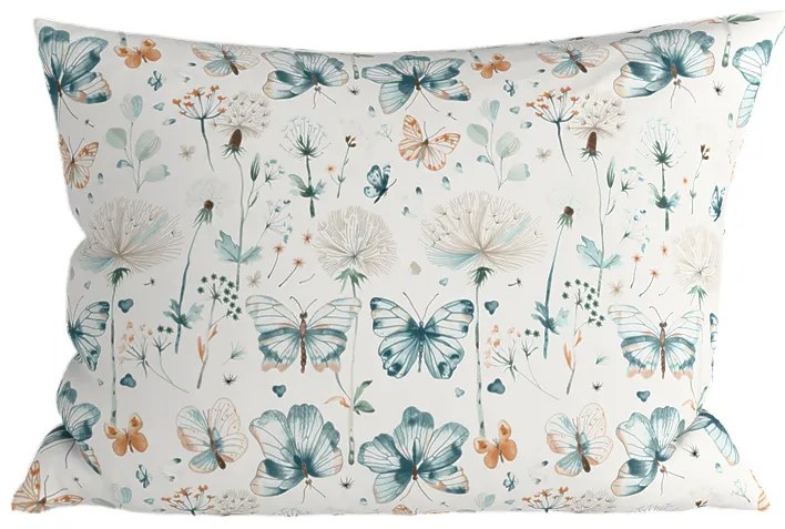 Zestaw 2 sztuk dekoracyjnych poszewek na poduszkę ELIVINE 40x60 cm, biała