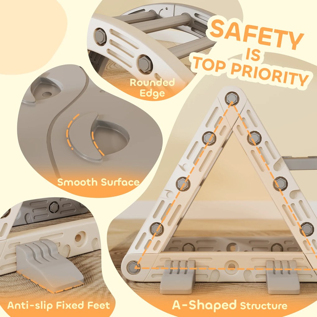 AIYAPLAY 8 w 1 Wspinaczkowe Centrum Zabaw Indoor