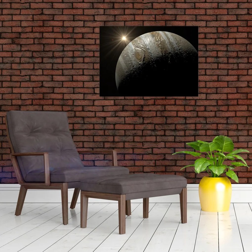Obraz planety w kosmosie (70x50 cm)