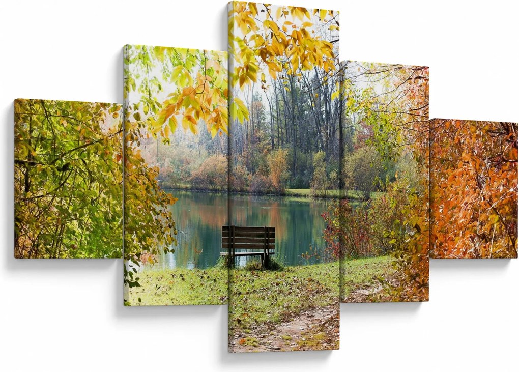 Obraz stawu (125x70 cm)