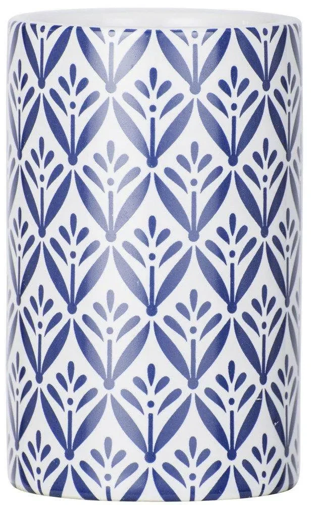 Kubek ceramiczny na szczoteczki z zębów, pojemnik łazienkowy LORCA z motywem greckim - WENKO