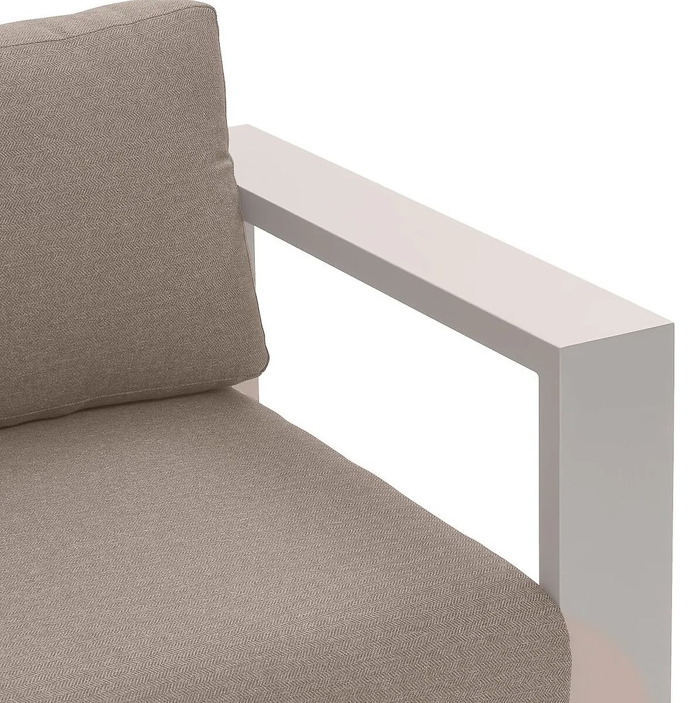 Zestaw aluminiowy dla 7 osób MADRYT (cappuccino)