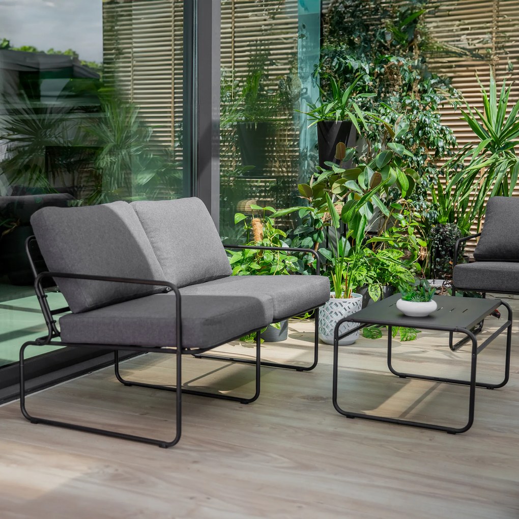 Sofa 2-osobowa Nefryt 129 x 81 x 84 cm PATIO