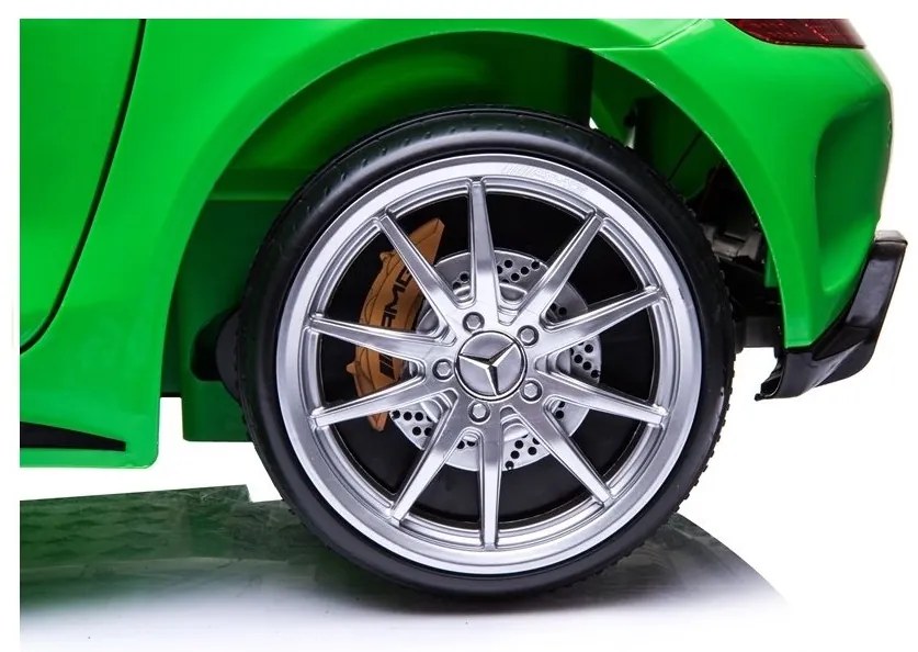 Auto na akumulator mercedes gtr zielony