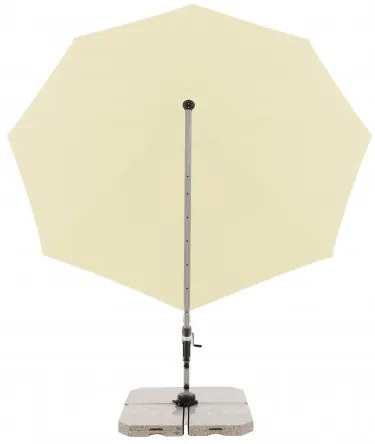 ACTIVE 370 cm - wahadłowy parasol ogrodowy z drążkiem bocznym : Substancja Desen - 820