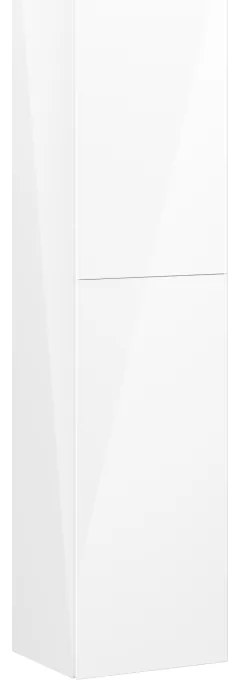 Mexen Orio słupek łazienkowy 35 cm, 2 drzwi , biały połysk - 91A11-03016-2-BF00