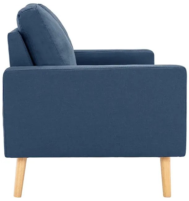 2-osobowa niebieska sofa D6-H29