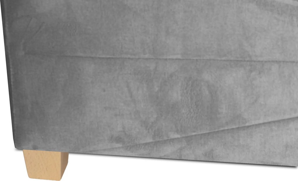 Łóżko PATI 180x200 cm Czarny Bez materaca