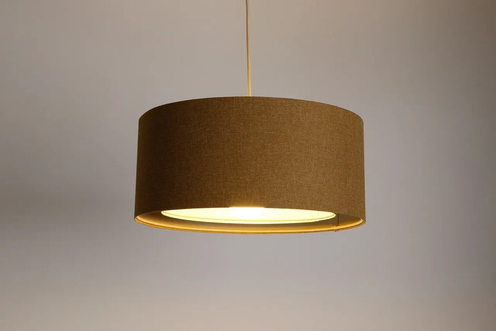 Lampa wisząca ERUTAN DOUBLE 40 żółta BPS KONCEPT
