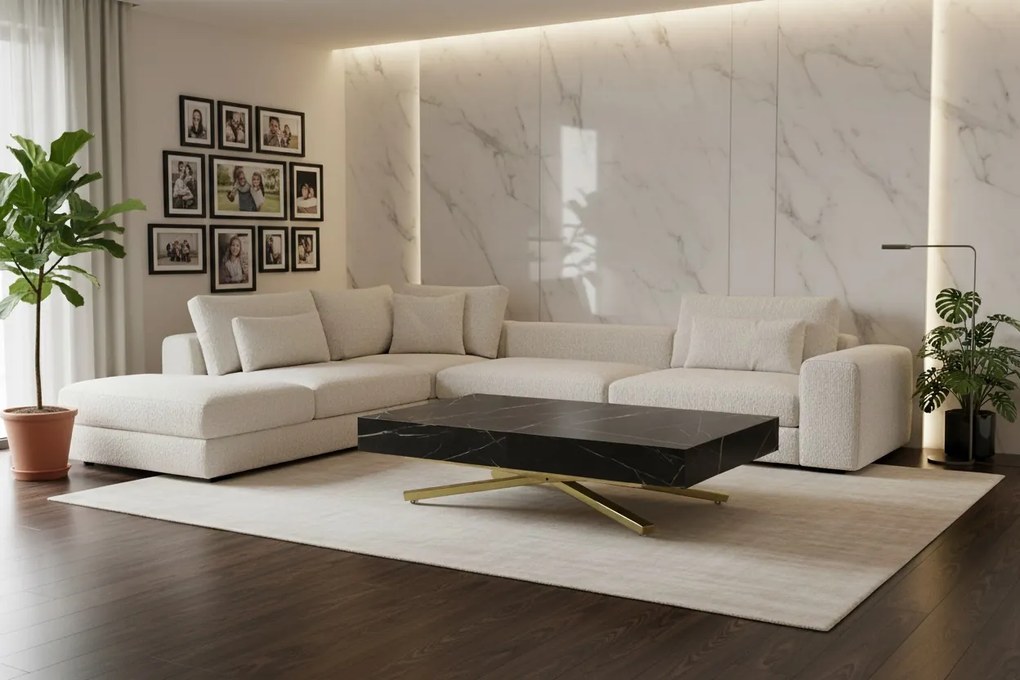 Ławostół podnoszony i rozkładany Sanna X, podstawa złota