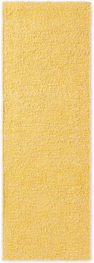 Żółty chodnik z materiału bouclé tkany ręcznie 80x200 cm Notting Hill Portobello – Ted Baker