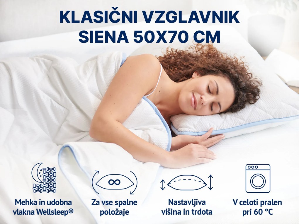 Klasyczna Poduszka Sienna 50x70 cm 50x70 cm