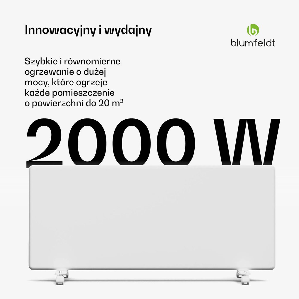 Blumfeldt Therma Touch grzejnik konwektorowy