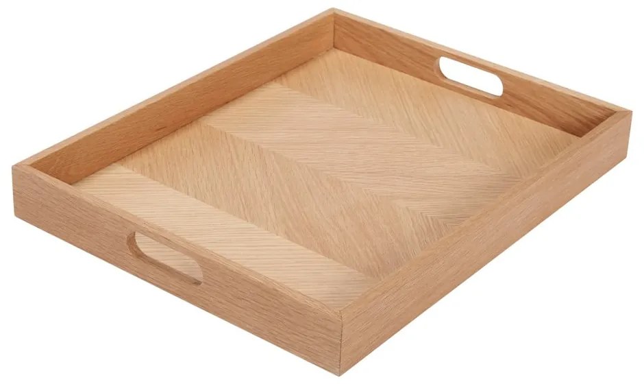 Drewniana taca do serwowania 35x45 cm Structure – Hübsch