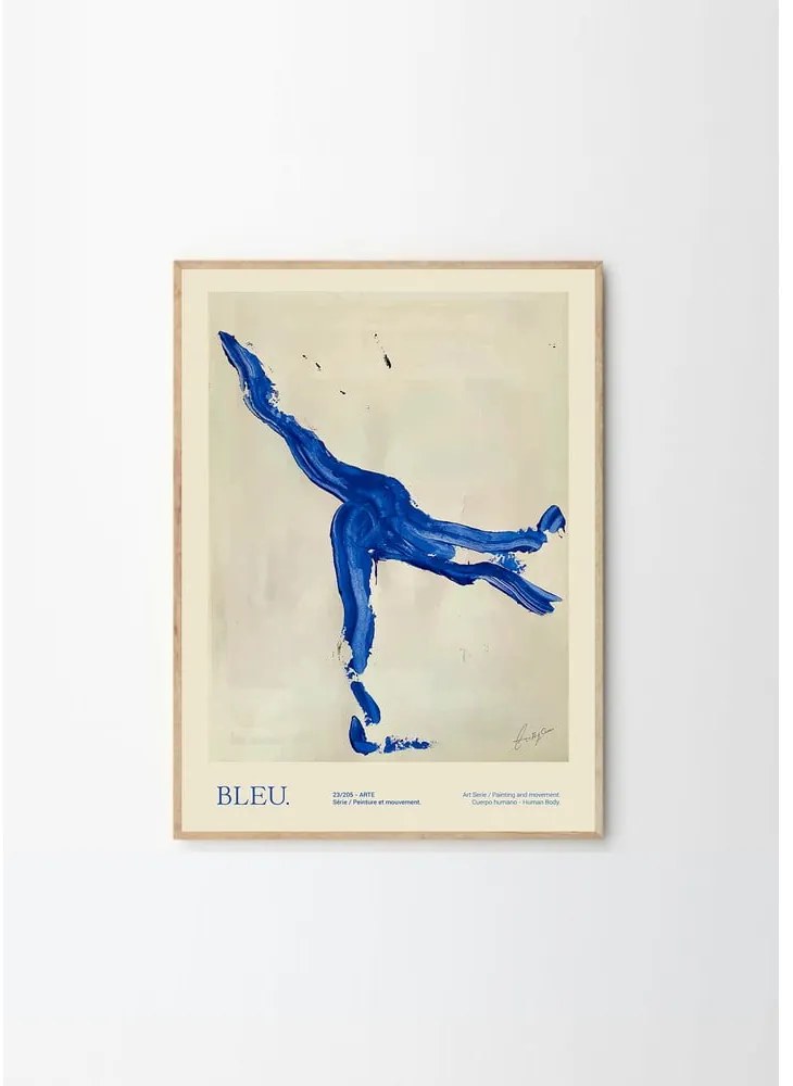 Plakat 50x70 cm Bleu – The Poster Club