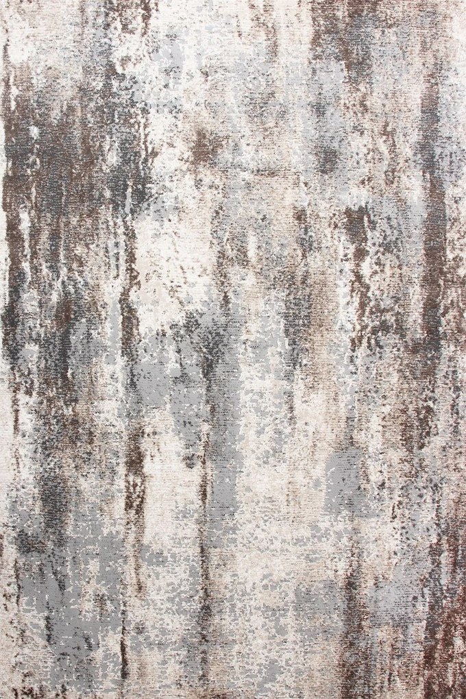 Dywan Gloss Rosa szary 133x190 Prostokąt