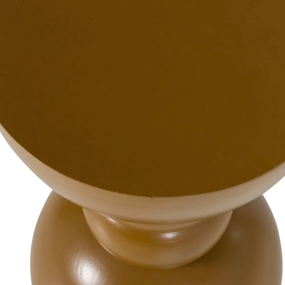 Okrągły stolik z litego drewna mango ø 35 cm Miel – WOOOD