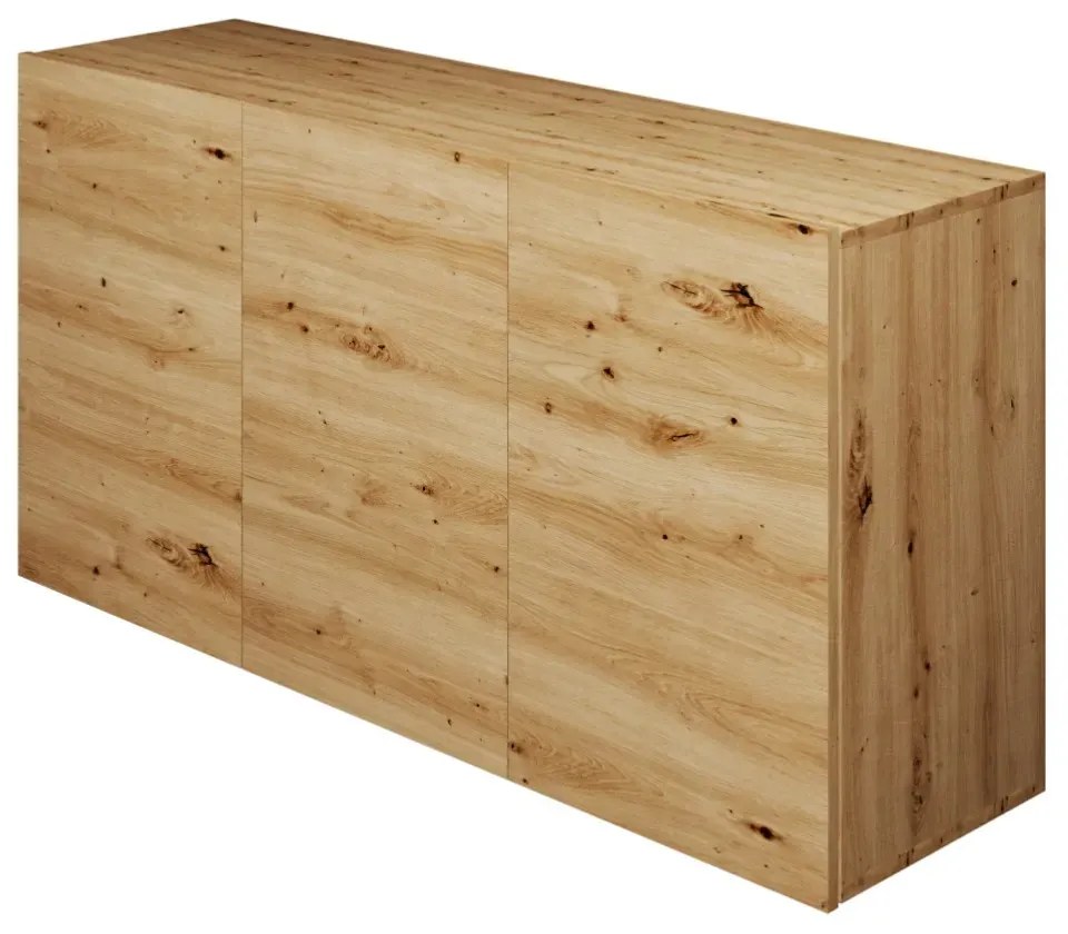 Komoda GABI 160cm dąb artisan wisząca KOCOT MEBLE