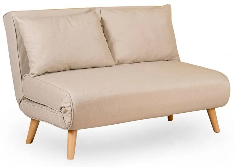 Sofa rozkładana Folde 2 kremowa