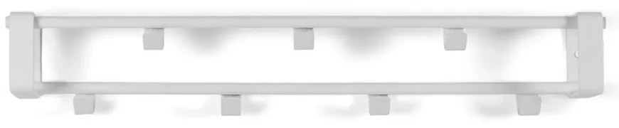 Biały metalowy wieszak ścienny 60 cm Rex – Spinder Design