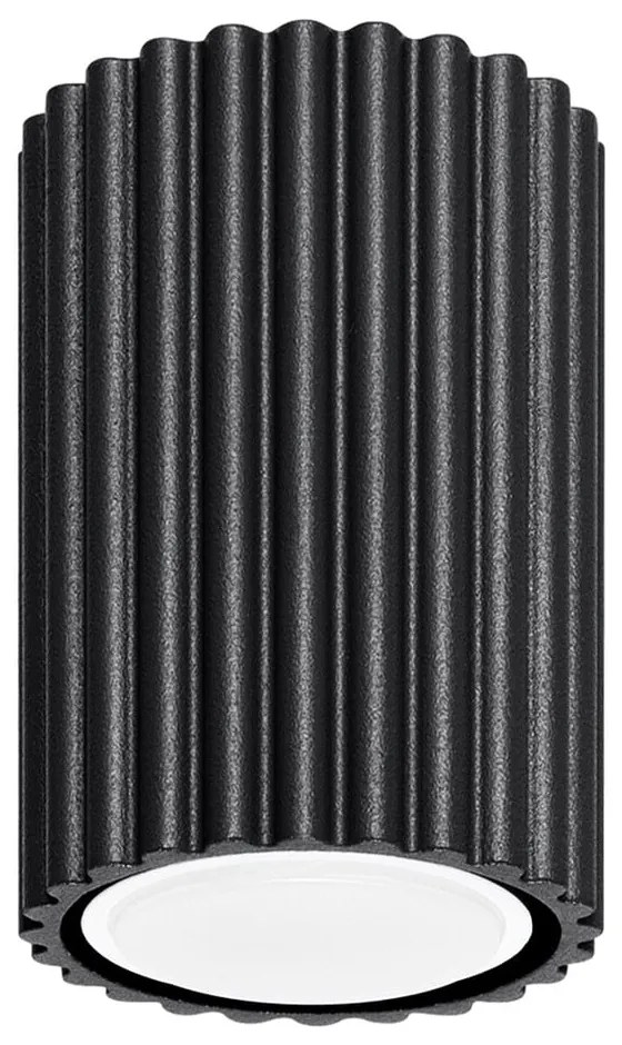 Czarna lampa punktowa Gleam – Sollux